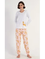 Dámske dlhé pyžamo Žirafa