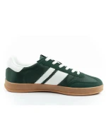 buty sportowe sneakersy męskie modne wygodne model 22002237 zielone - Lee Cooper