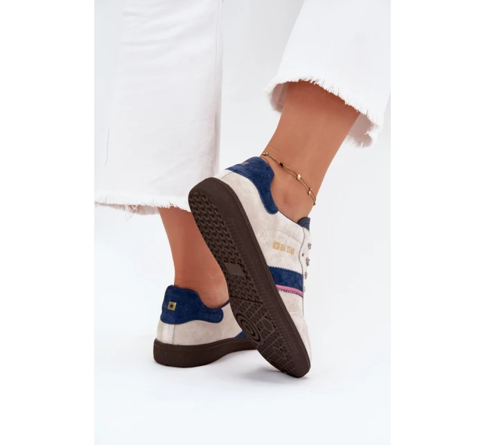 Dámské Nízké Sněhule Z Semiše Big Star model 21705751 HIPOLY SYSTEM Šedé - Big Star Shoes