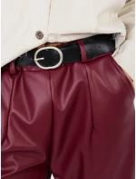 Nohavice IT SP FL8576.06P tmavo červená