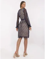 Šaty LK SK 509941.70P tmavomodré