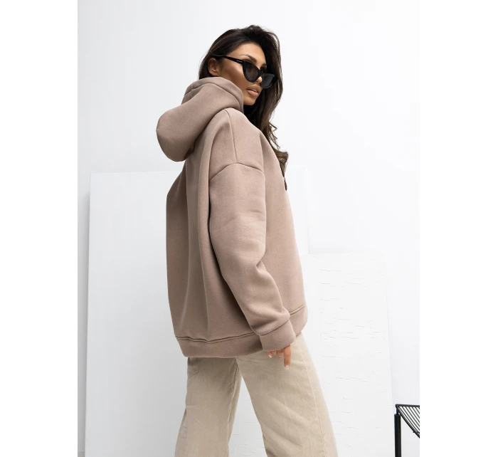 Bluza RV BL model 21777657 ciemny bezowy - FPrice Bluza RV BL model 21777657 ciemny bezowy - FPrice