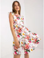 Dámské šaty RV SK model 17505336 bílé a červené - FPrice