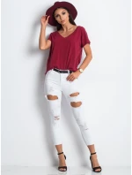 Tričko RV TS 4832.16P gaštanová