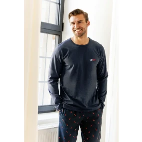 Pánske pyžamo Eric 3313 L-2XL Pánske pyžamo Eric 3313 L-2XL