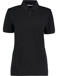 KK 703 Dámské piqué polo "Superwash" model 22420491 black - Kustom Kit