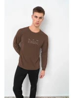 Pánské bavlněné pyžamo s manžetami model 20808041 - Vamp