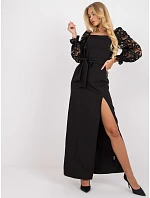 Sukienka LK SK model 22352886 czarny - FPrice Sukienka LK SK model 22352886 czarny - FPrice