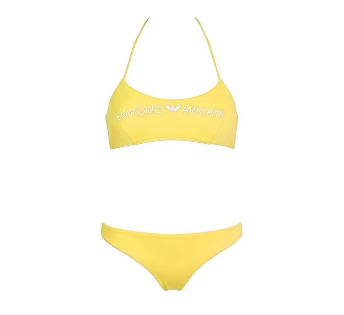 Dámske dvojdielne plavky 262618 0P313 00560 žltá - Emporio Armani