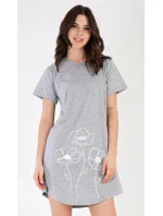 Dámska nočná košeľa s krátkym rukávom Leontína