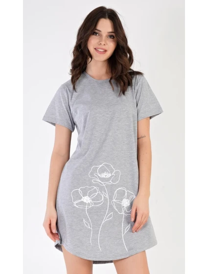 Dámska nočná košeľa s krátkym rukávom Leontína
