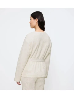 Vrchný diel županu Cozy Comfort prešívaný - Light Grey Melange - TRIUMPH Light Grey Melange - TRIUMPH