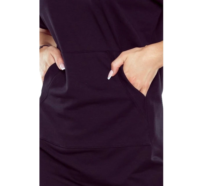 Noční košile Fleur black - ELDAR