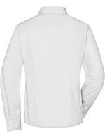 JN 641 Popelínová business halenka s dlouhým rukávem model 22487436 white - Daiber JN 641 Popelínová business halenka s dlouhým rukávem model 22487436 white - Daiber