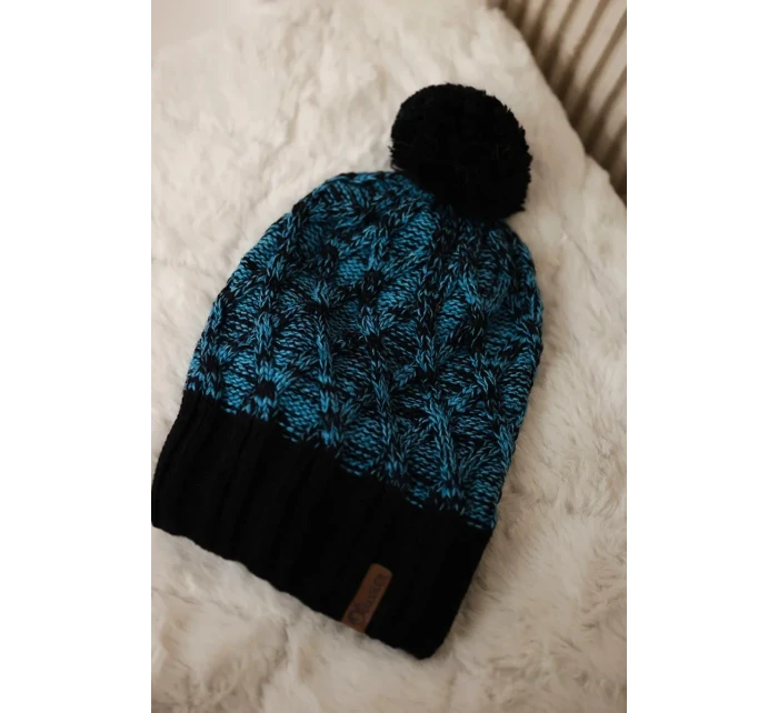 Milano fleecová čepice K203 tyrkysová model 18749925 - K-Fashion Milano fleecová čepice K203 tyrkysová model 18749925 - K-Fashion