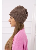 Dámska čiapka Danuta K331 mocca Dámska čiapka Danuta K331 mocca