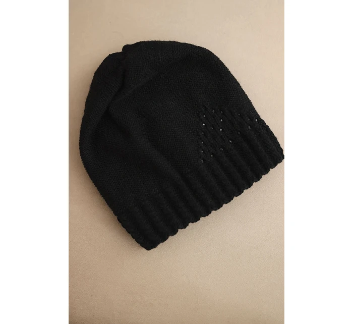 Čepice s rolováním Magda K293 camel