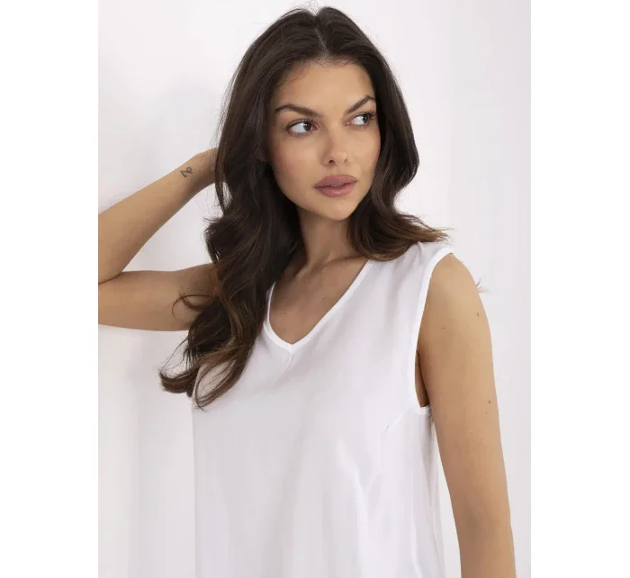 Blúzka D73761M11218A biela Blúzka D73761M11218A biela