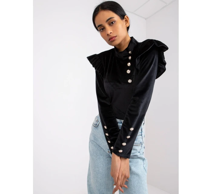 Halenka DHJ BZ model 17087299 černá - FPrice Halenka DHJ BZ model 17087299 černá - FPrice