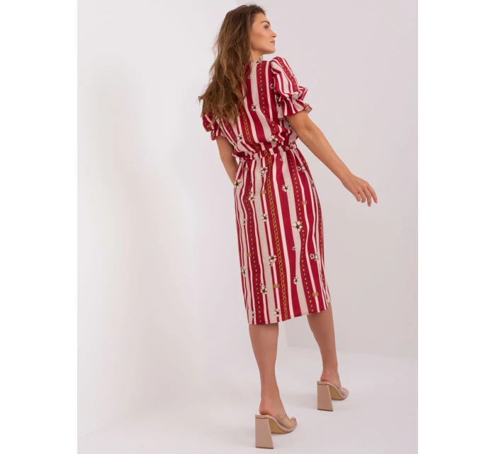 Šaty LK SK 507468 1.20P bordová