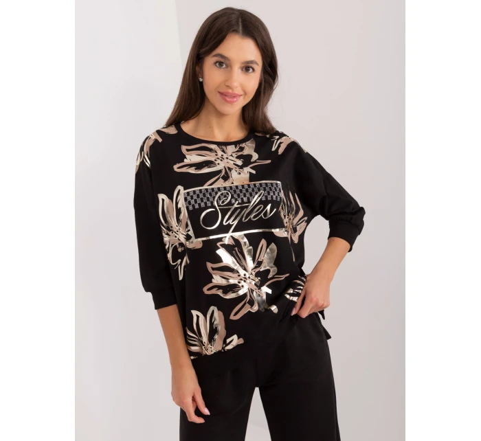 Blúzka RV BZ 9421.99 čierna Blúzka RV BZ 9421.99 čierna