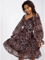 Šaty TW SK BI 1195 1.39 tmavo hnedá