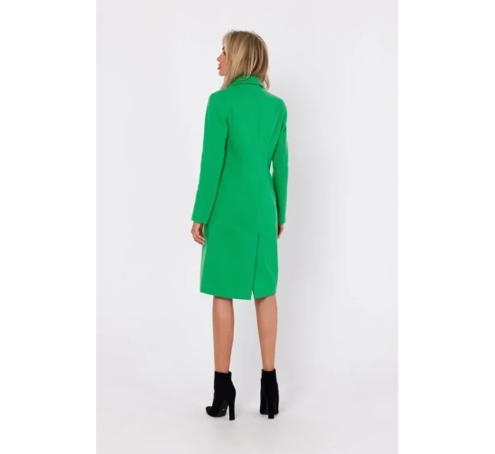 M758 Kabát na gombíky - zelený