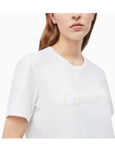 Dámske tričko QS6105E-WPZ biela - Calvin Klein