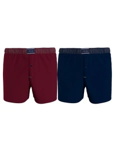 Pánske boxerky 2 pack UM0UM02188 - 0SD - Modrá, bordo - Tommy Hilfiger