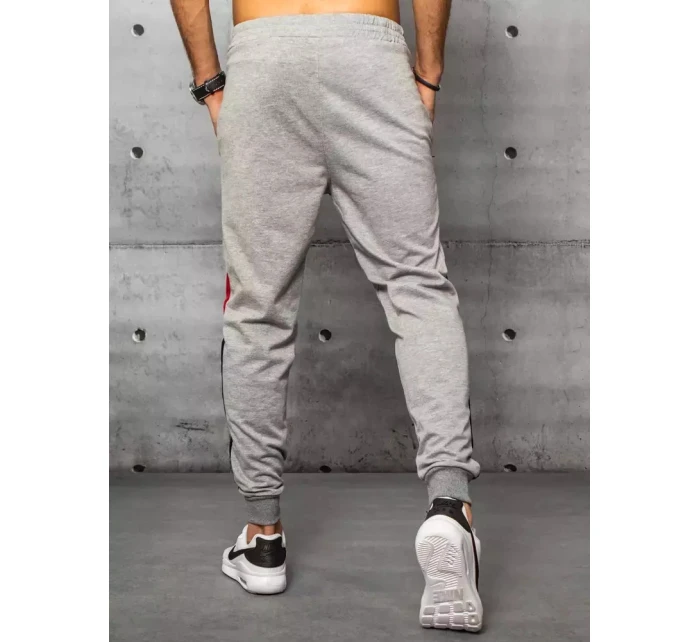 FashionStreet pánske svetlosivé tepláky UX3241