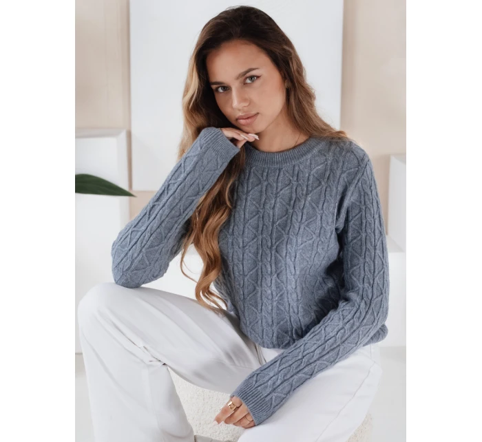 Dámský svetr modrý Dstreet model 21991029 - FashionStreet