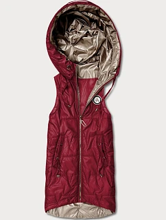 bezrękawnik z  Goodlookin ciemny czerwony model 22037868 - S'WEST