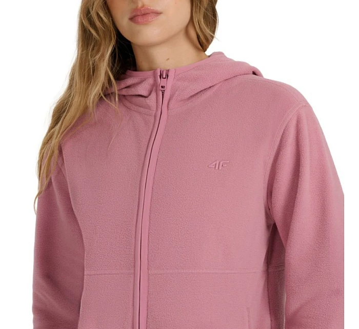 Fleecová mikina s kapucňou 4F W 4FWAW25TFLEF355 56S