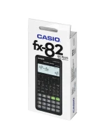 CASIO FX-82ESPLUS-2 VEDECKÁ KALKULAČKA, 252 FUNKCIÍ, 77X162MM, ČIERNA KRABICA