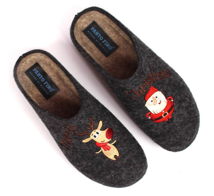 Vianočné plstené papuče Panto Fino W KK267038 INT1798