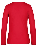 B&C #E190 LSL /women Dámské tričko z těžké bavlny s dl. rukávem model 22496354 red B&C #E190 LSL /women Dámské tričko z těžké bavlny s dl. rukávem model 22496354 red