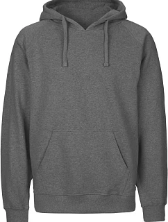 O Pánská mikina s kapucí z bio bavlny dark heather model 22505009 - Neutral