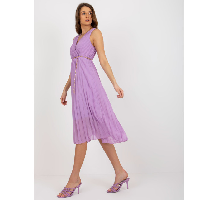 DHJ SK 13168 šaty.21X svetlo fialová