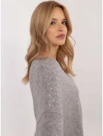 Jumper DHJ SW 17690.21 sivý Jumper DHJ SW 17690.21 sivý