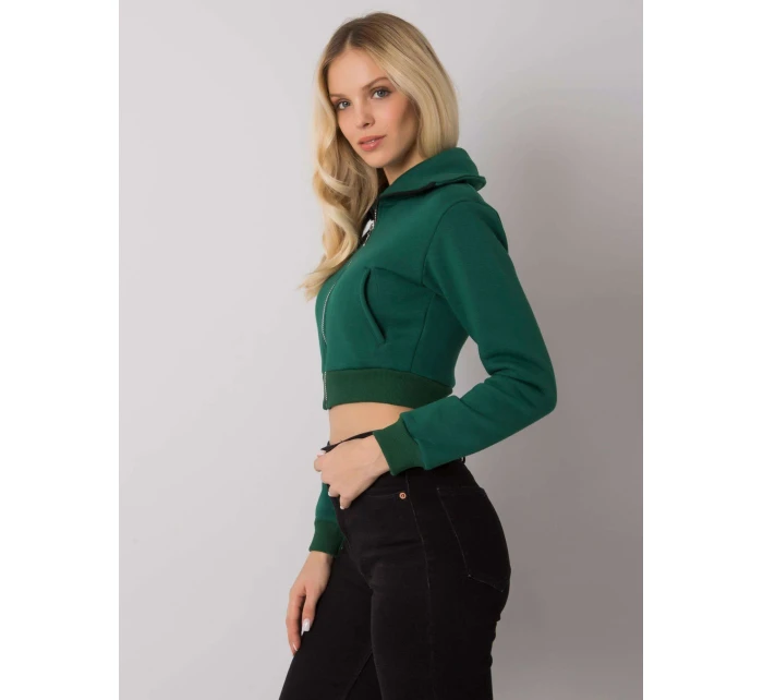 Mikina RV BL 7305.79 tmavo zelená