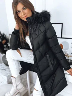 Dámsky prešívaný kabát / bunda RADIS black Dstreet TY3362