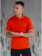 Pánské oranžové polo tričko Dstreet model 21977466 - FashionStreet
