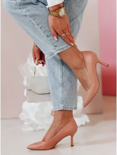 Dámske lodičky LUMARA pink FashionStreet na ihlovom podpätku ZY0729