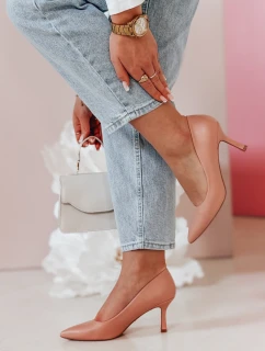 Dámské lodičky na jehlovém podpatku pink Dstreet model 21984487 - FashionStreet