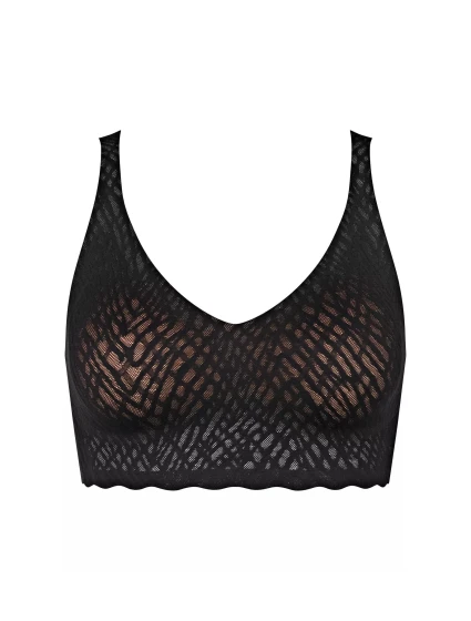 ZERO Feel Bliss Bralette - BLACK - black 0004 - SLOGGI