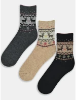 Noviti SW011 Vlnené ponožky so sobom 36-41