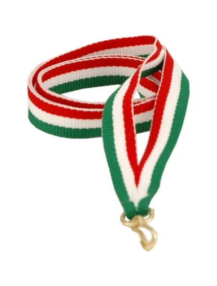 Stuha 22 mm - červená, biela a zelená Stuha 22 mm - červená, biela a zelená