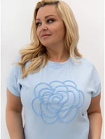 T shirt RV TS model 22173013 jasny niebieski - FPrice