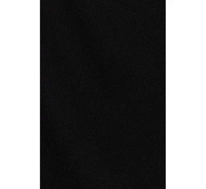 Šaty z úpletu se širokými rukávy černé model 20515152 - Moe