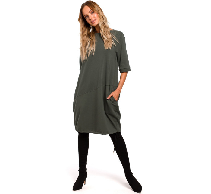 Made Of Emotion Dress M451 Military Green